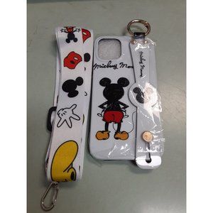 iPhone 12 Mini Mickey Mouse Case With Strap NEW